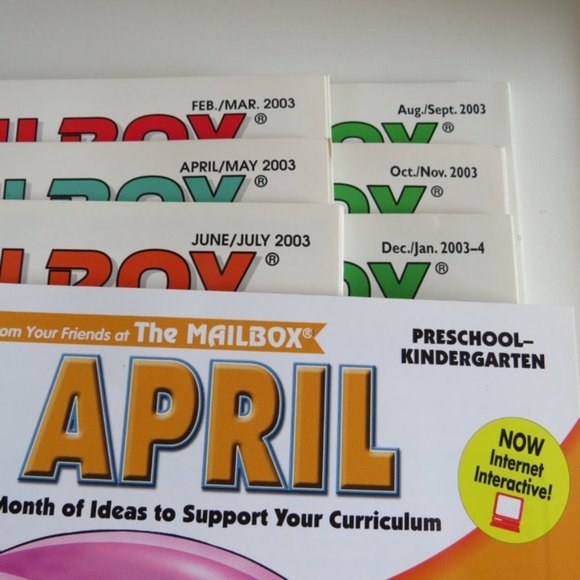 The MAILBOX MAGAZINE COLLECTION #5 - Mailbox April + 6 issues - Picture 2 of 16